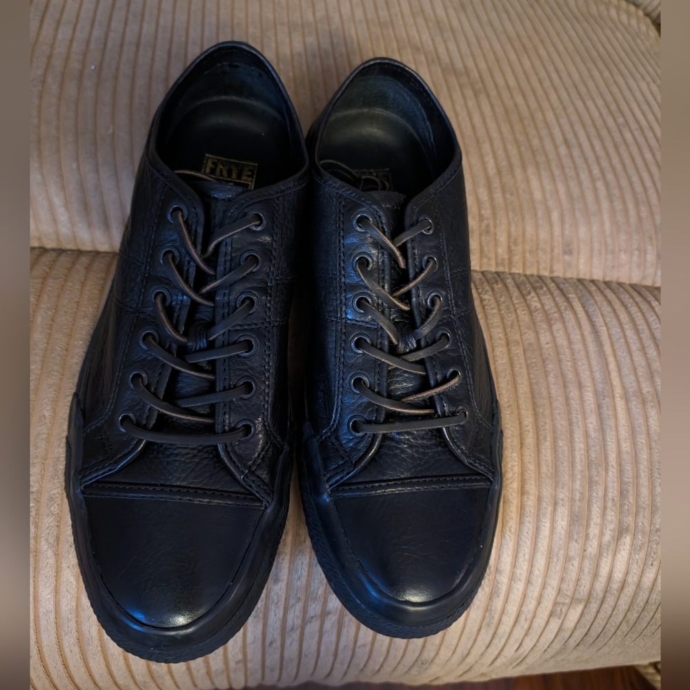 Frye mono black sneakers men size 9.5